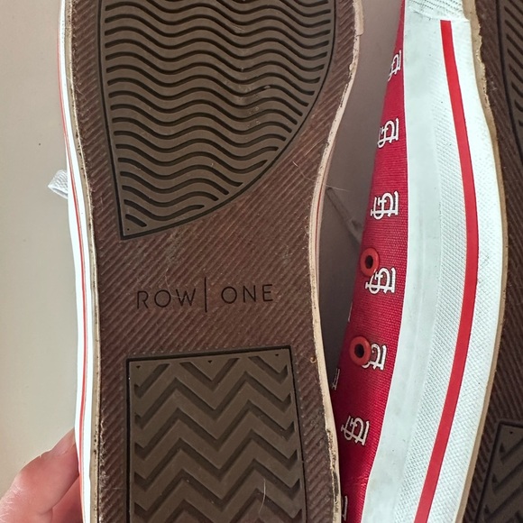 Row One Unisex St. Louis Cardinals Shoes Size M10.0/W11.5 Baseball - Picture 7 of 8